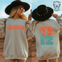 Singer Girl (Front and Back Design) - Crewneck Sweater