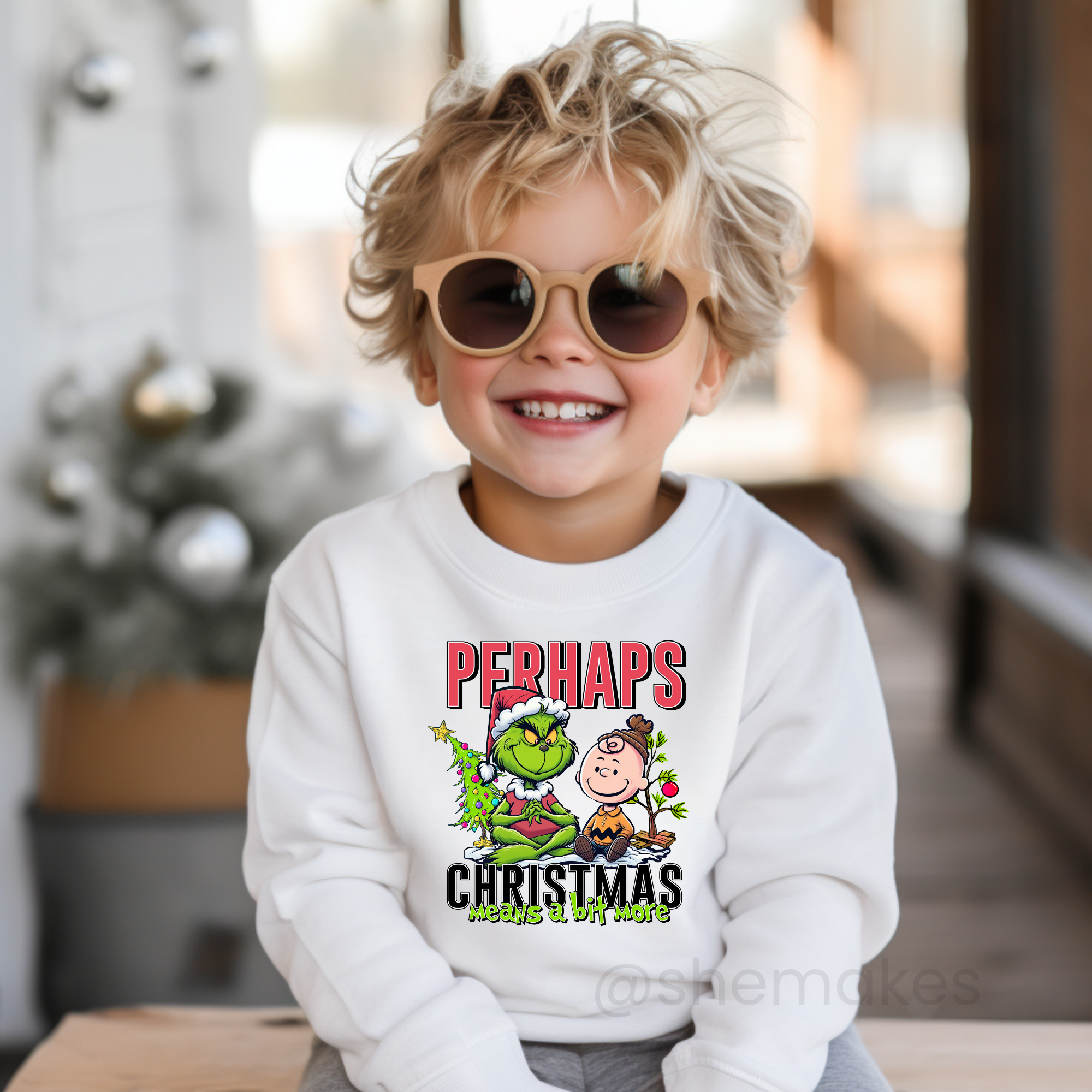 Perhaps Christmas - Youth Crewneck