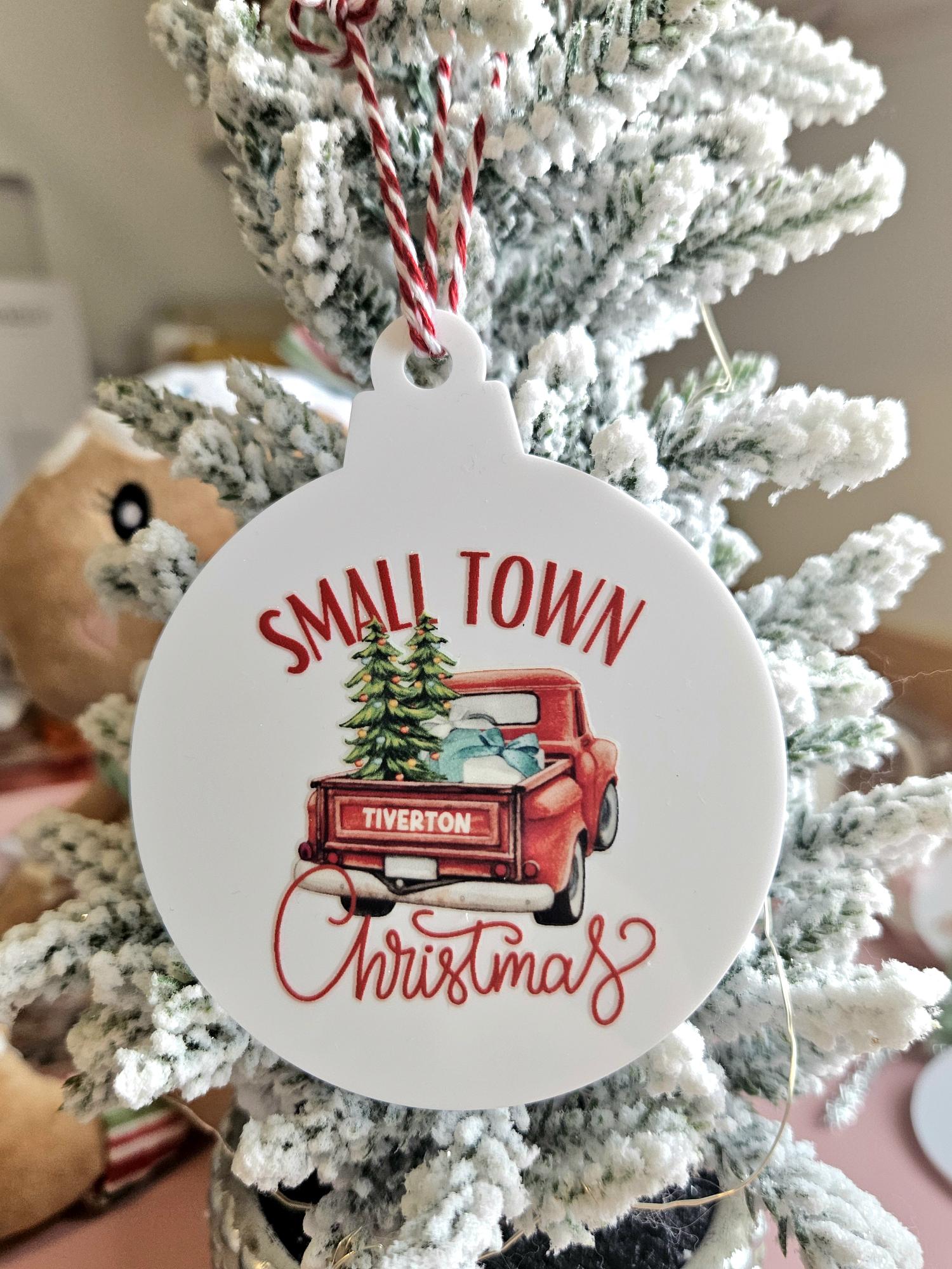 Tiverton Christmas Ornament