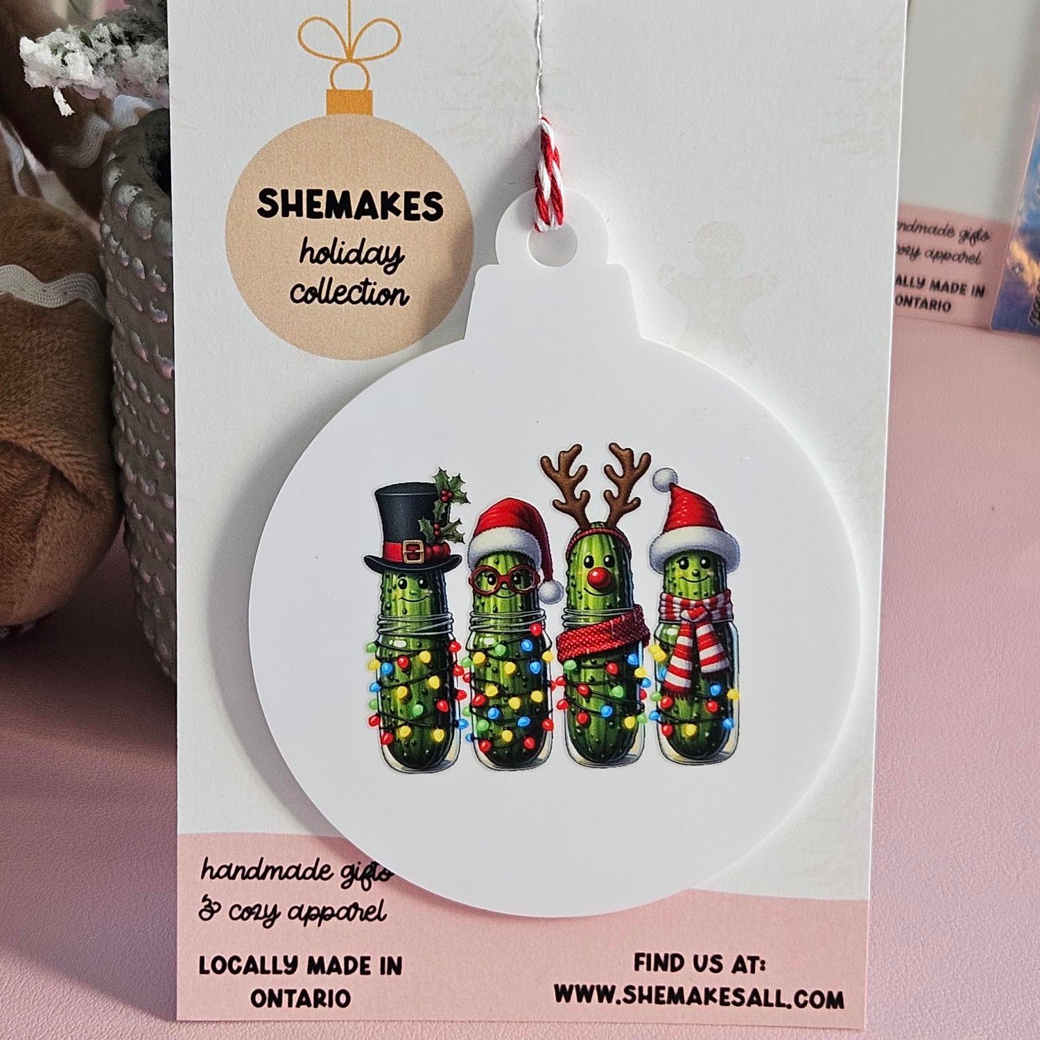 Happy Pickles - Ornament