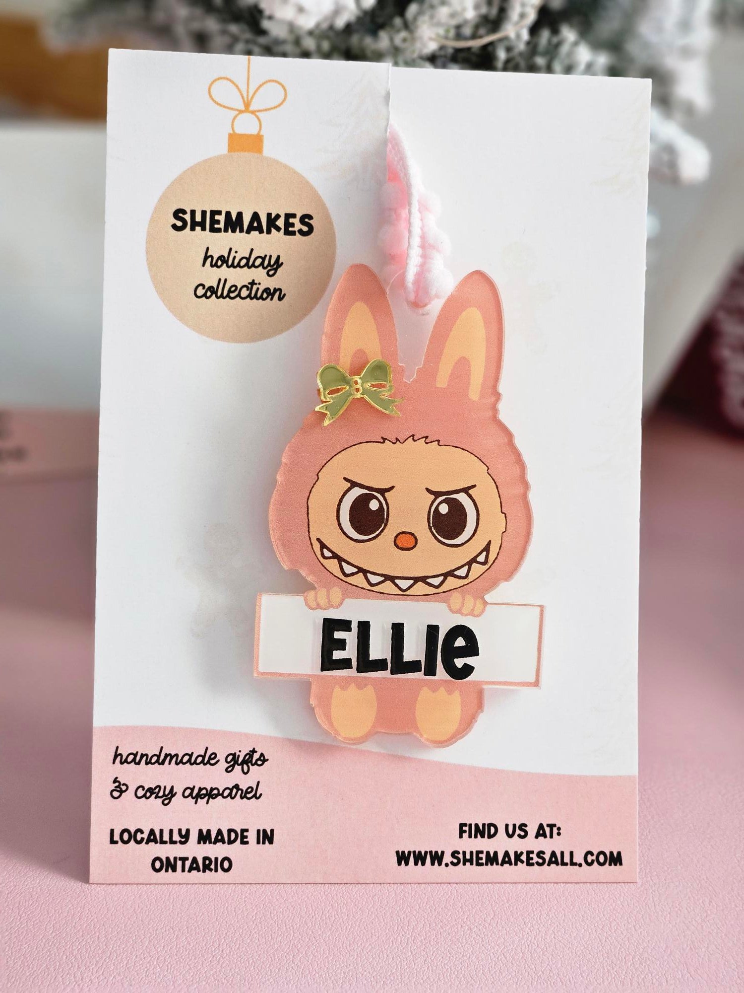 Cute Monster Ornament