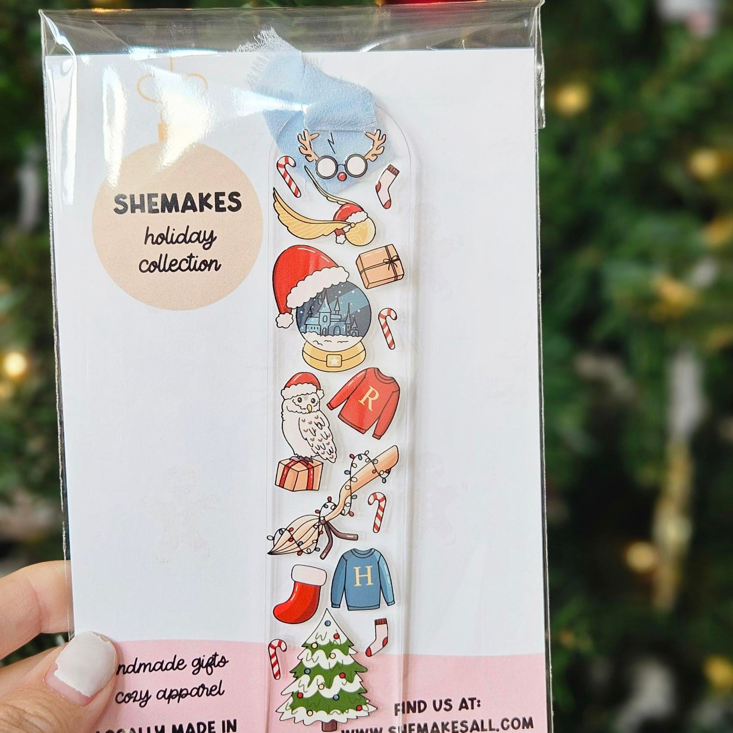 A Wizard's Christmas- Bookmark