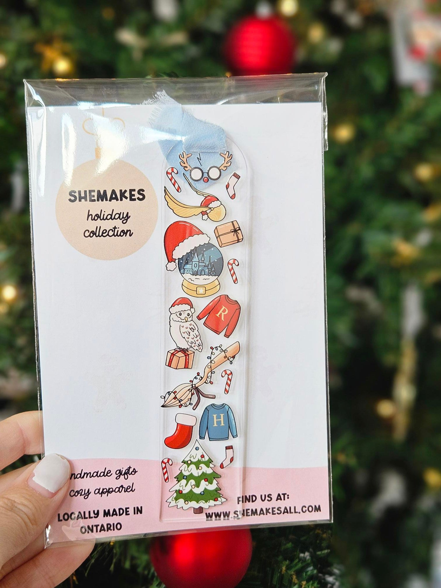 A Wizard's Christmas- Bookmark
