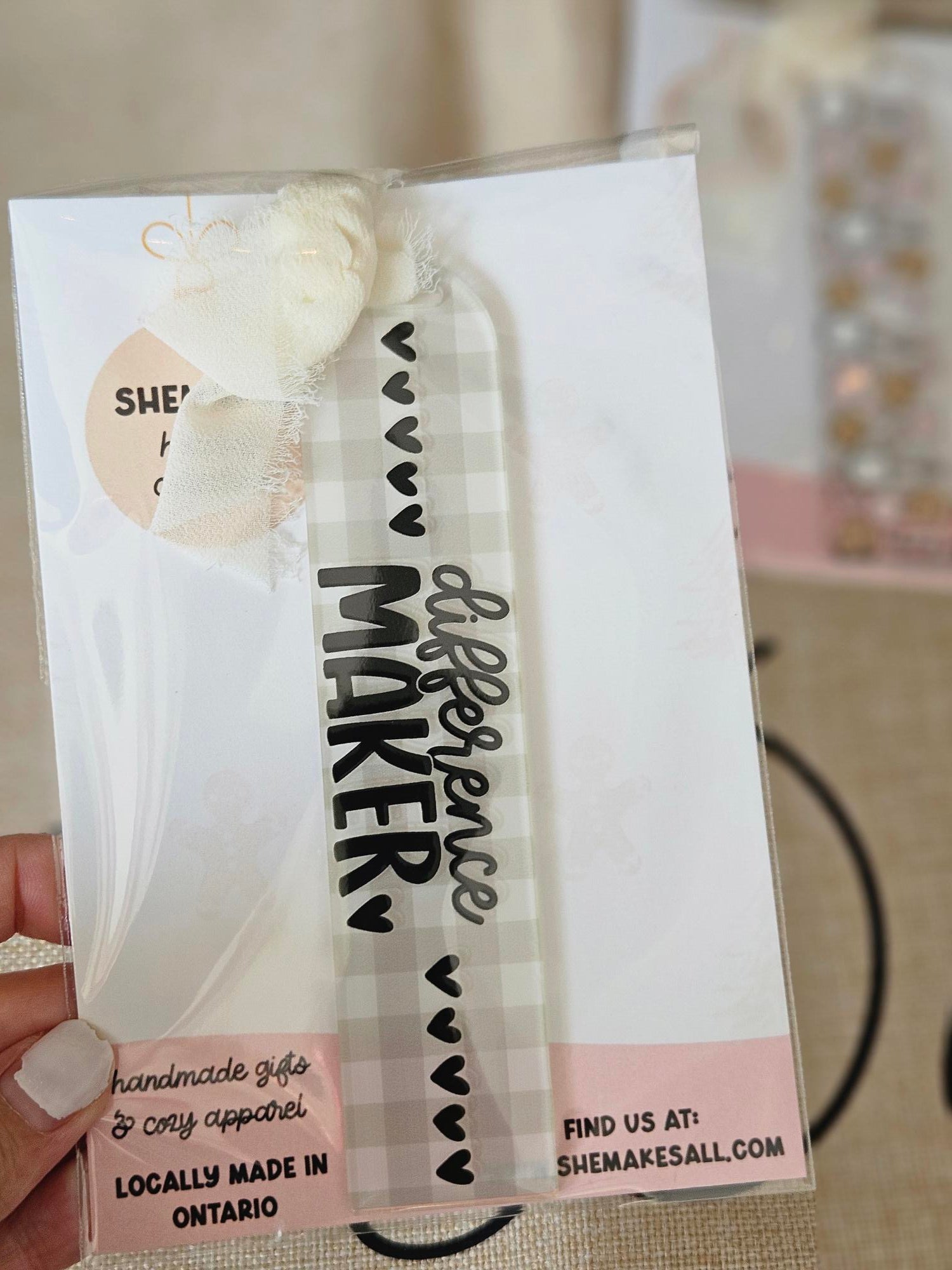 Difference Maker - Bookmark