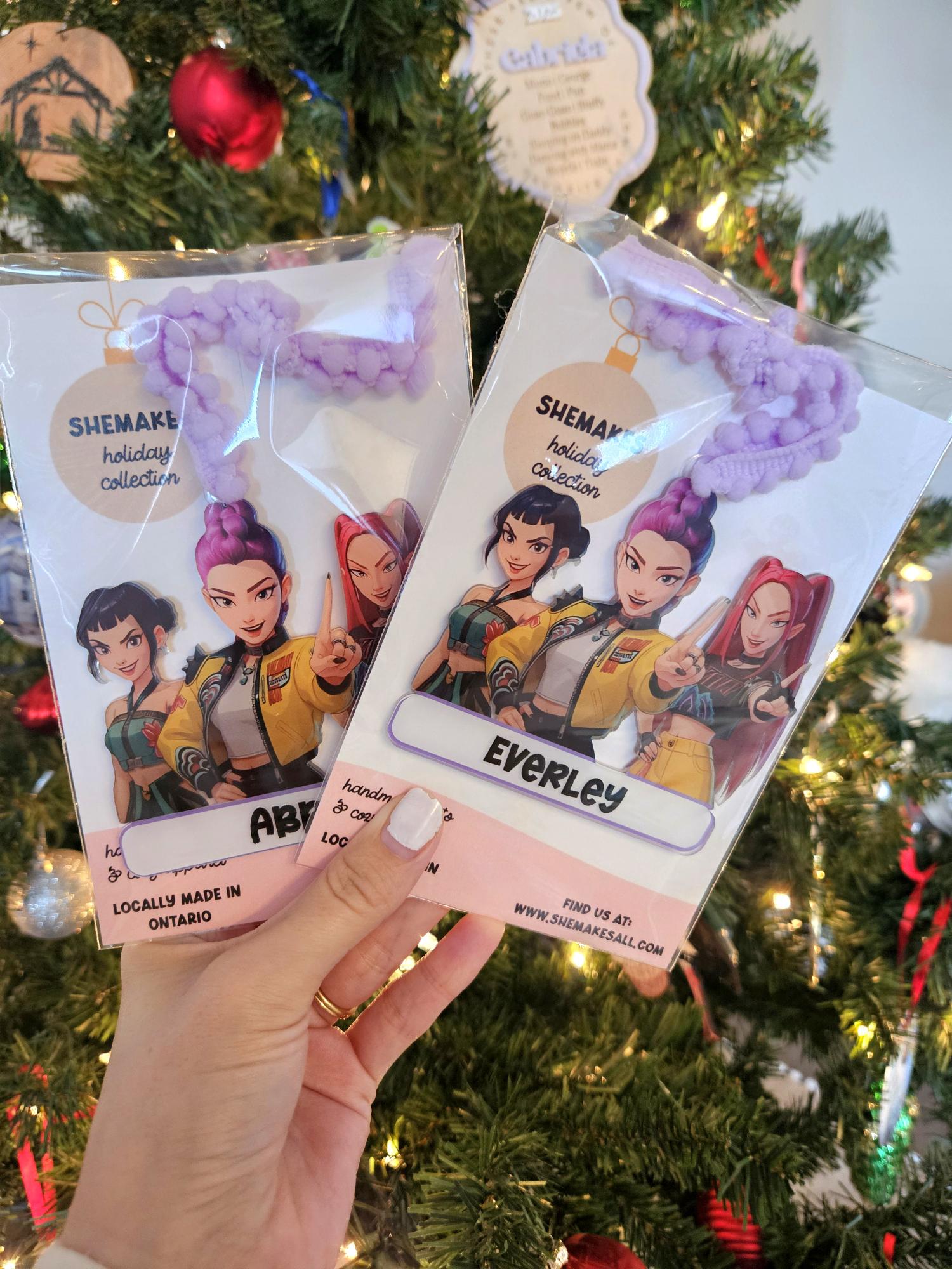 Kpop Personalized Ornament