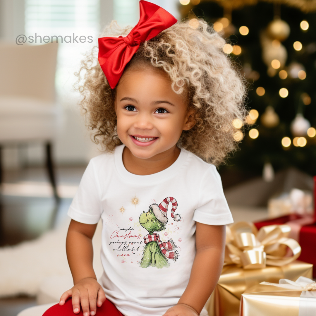 Christmas Means A Little More - YOUTH T-Shirt