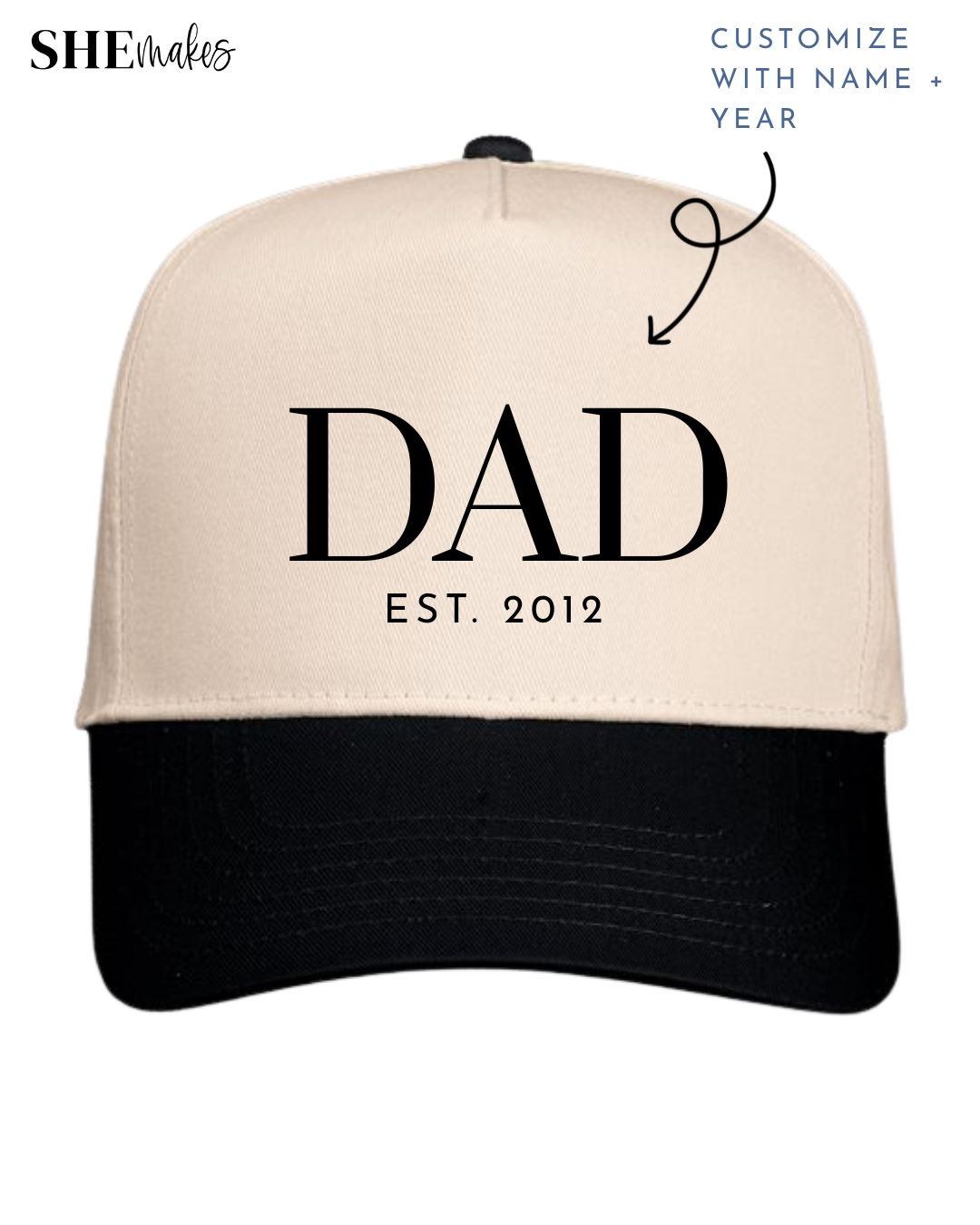 Custom Name + Year - Adult Hat (Copy)