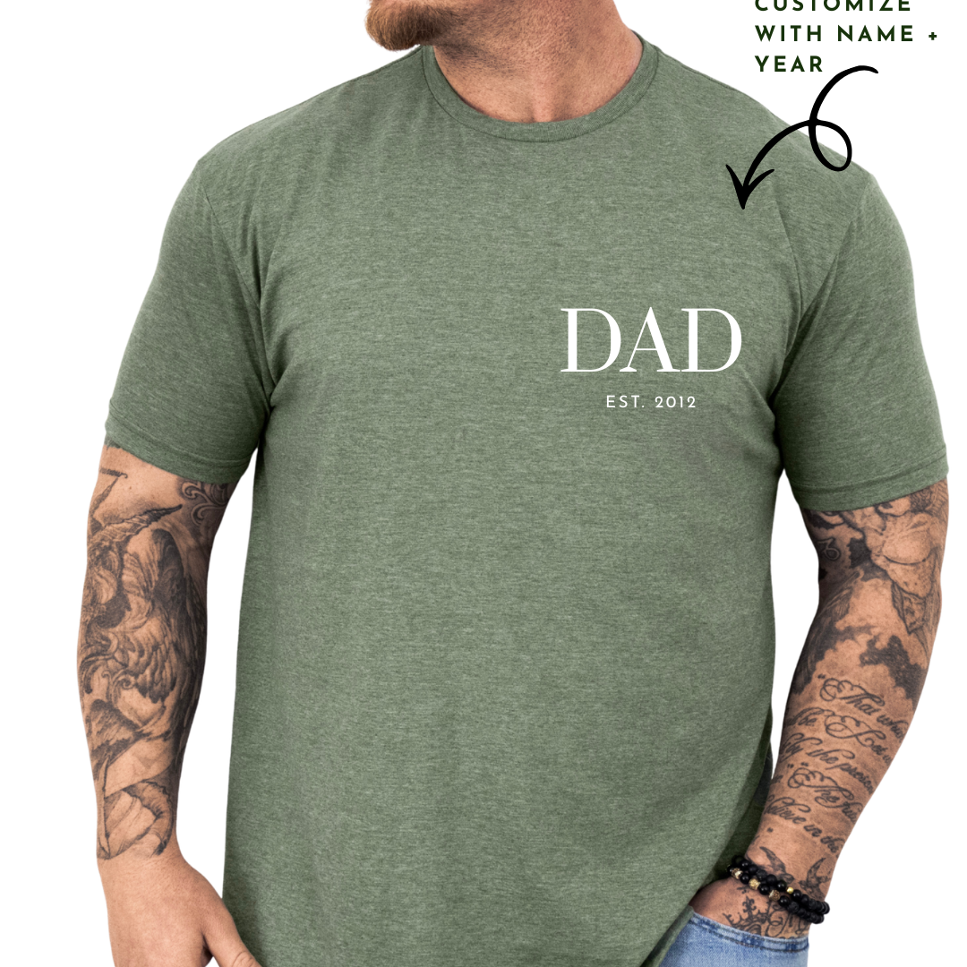 Custom Name + Year - Shirt