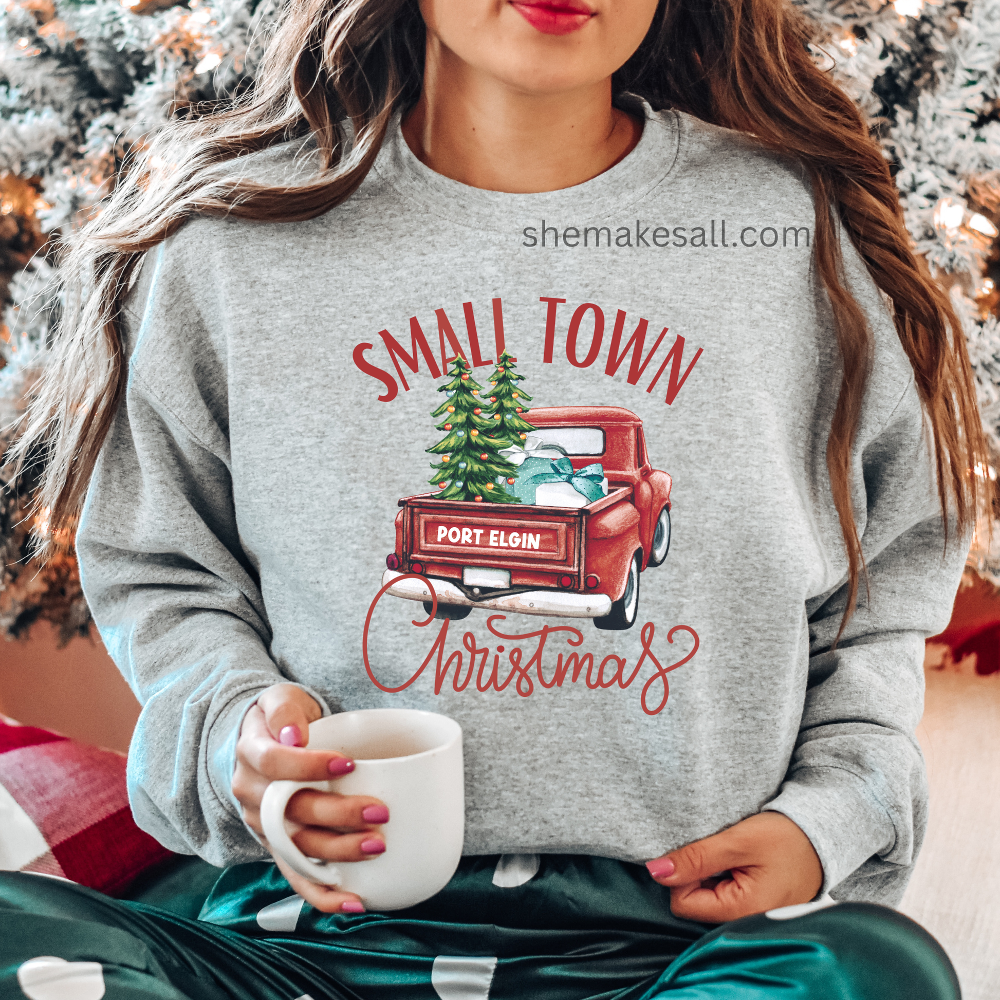 Port Elgin Small Town Christmas - Adult Crewneck
