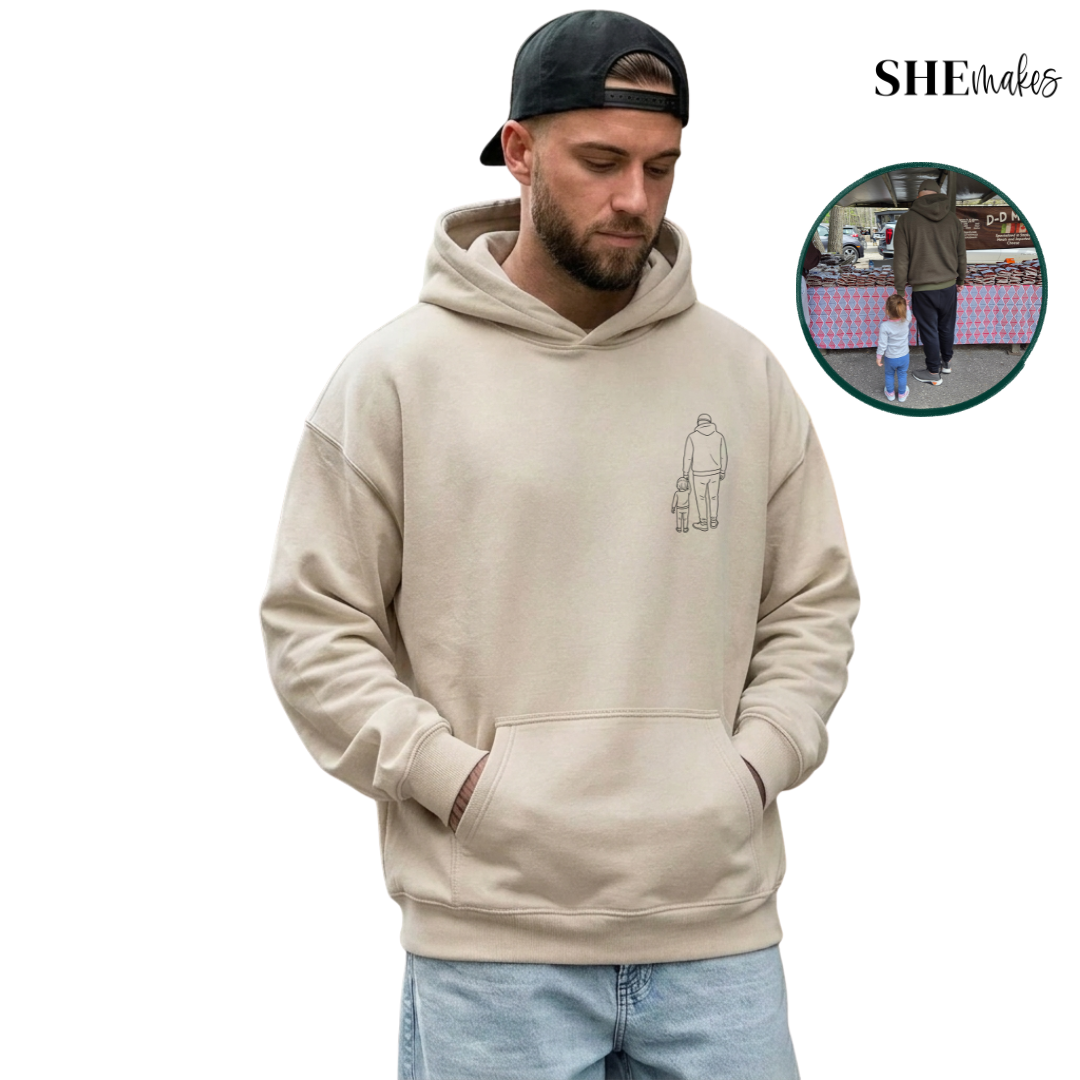 Custom Photo Portrait Hoodie