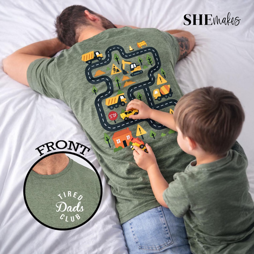 Tired Dads Club  - Regular Adult Shirt