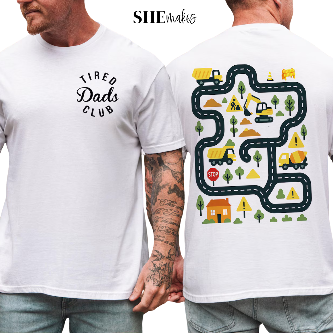 Tired Dads Club  - Regular Adult Shirt