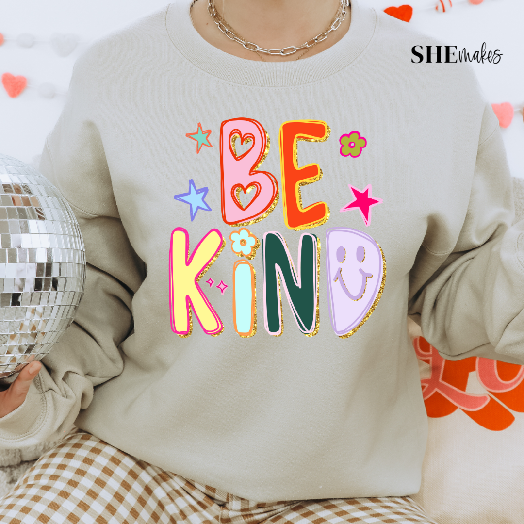 Kind Fun Colours- Tshirt or Sweater