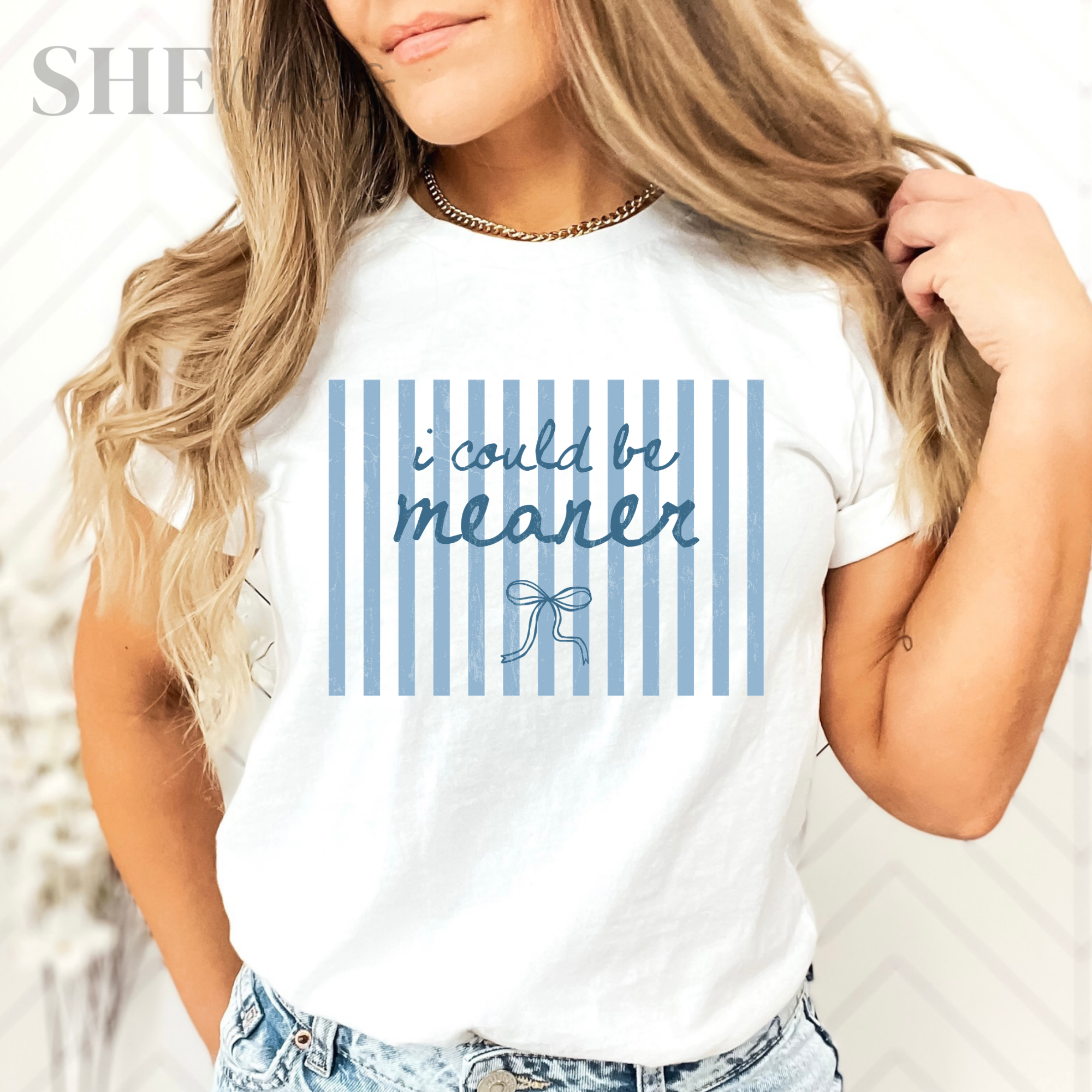 I could be meaner - Tshirt or Sweater