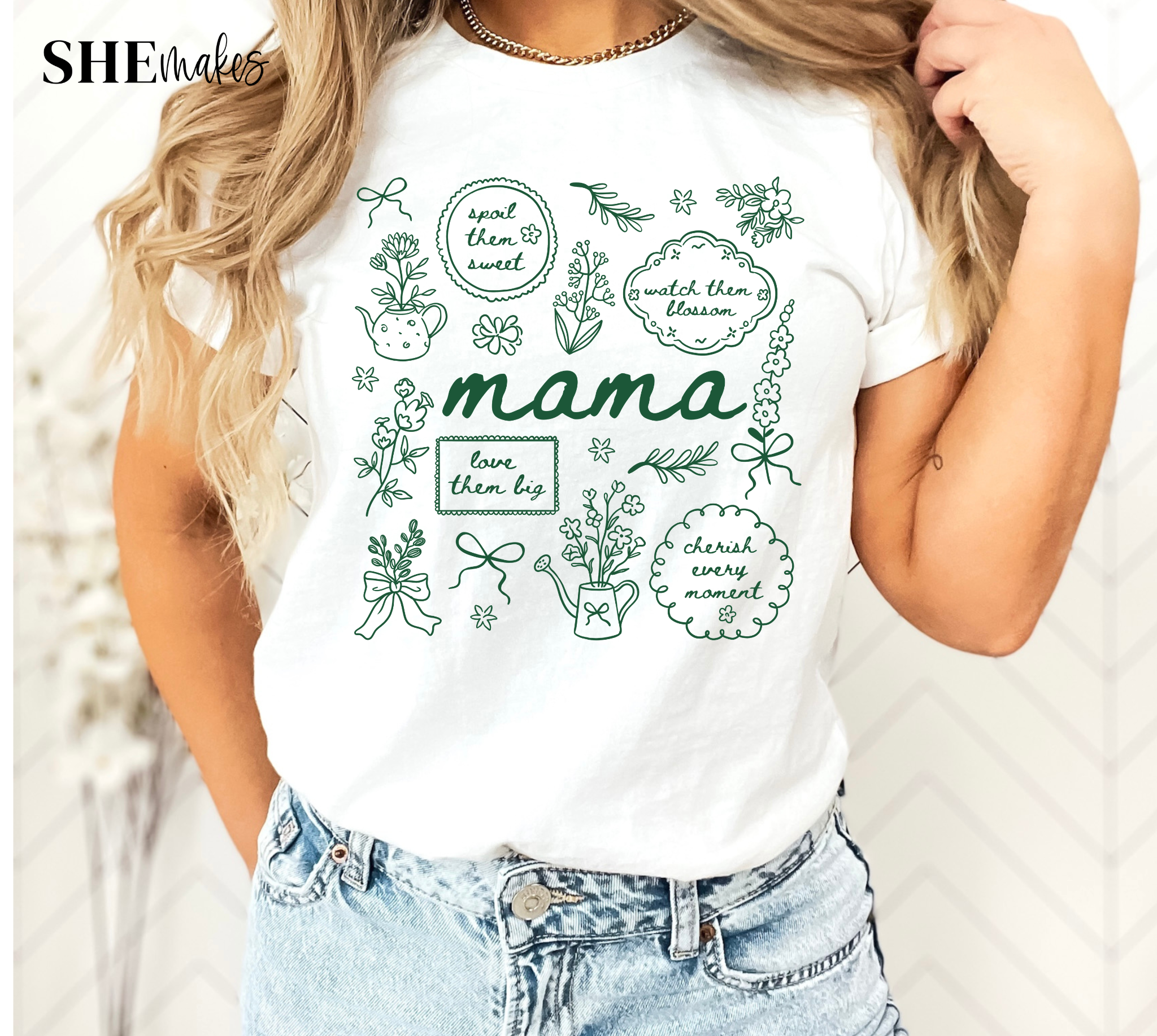 Mama wording - Adult Shirt