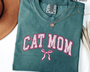 Cat Mama Bow - Premium Adult Shirt