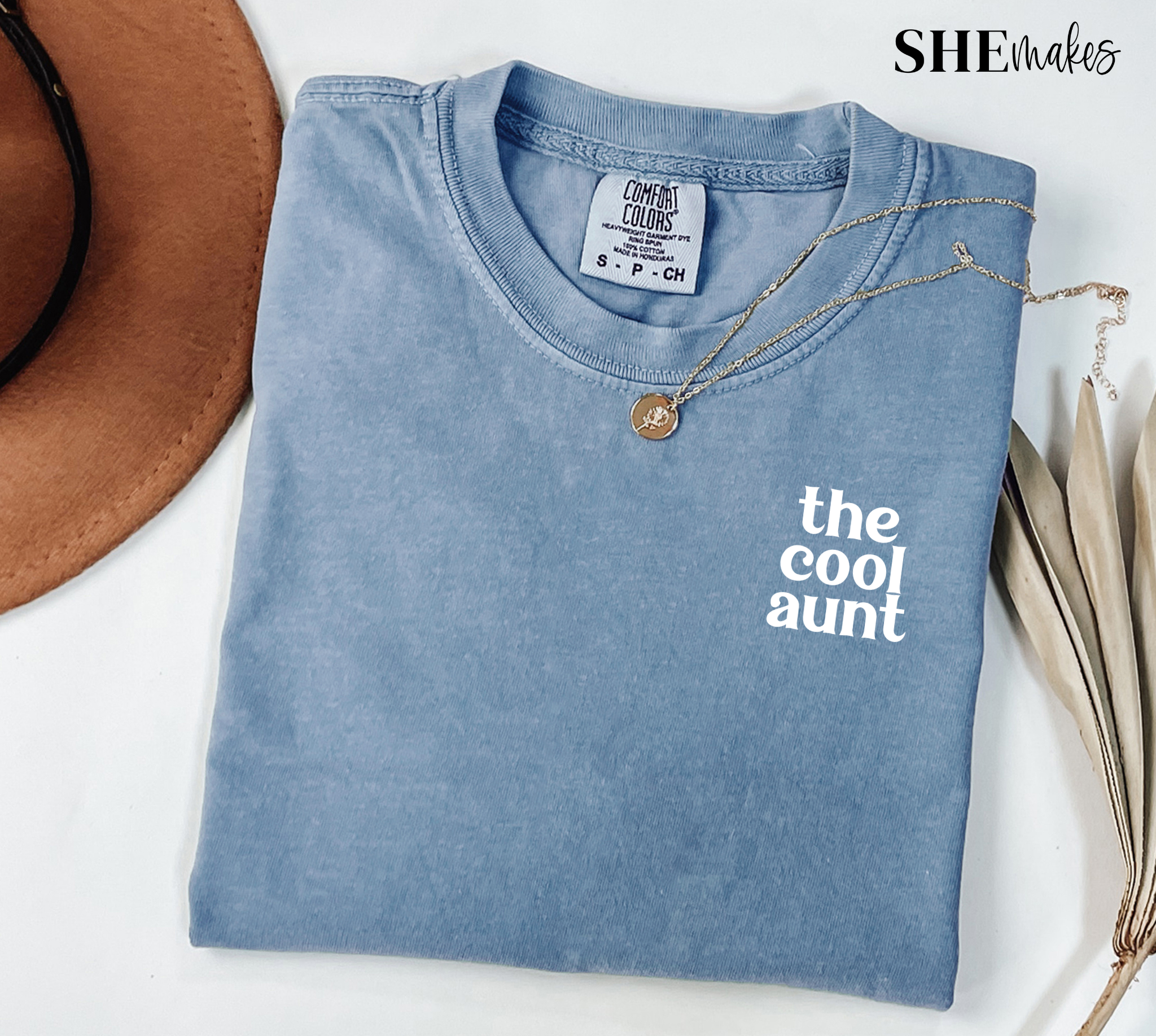 Cool Aunt - Pocket- Premium Adult Shirt