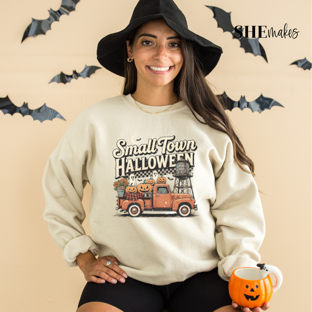 Small Town Halloween  - Adult Crewneck