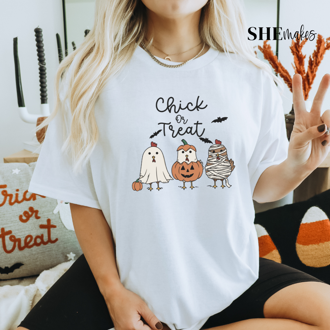 Chick or Treat - Adult Shirt