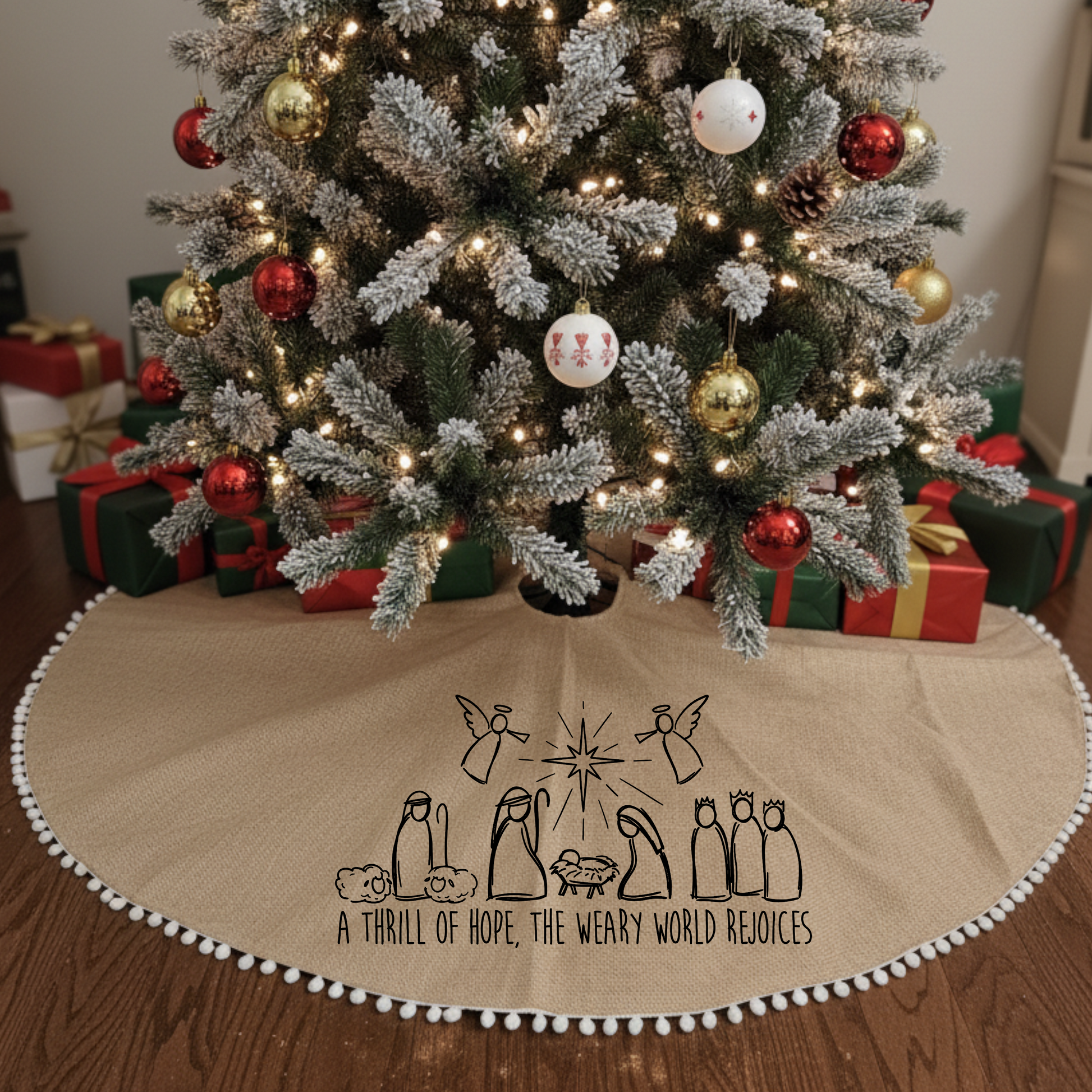 Rustic Farmhouse - Tree Skirt