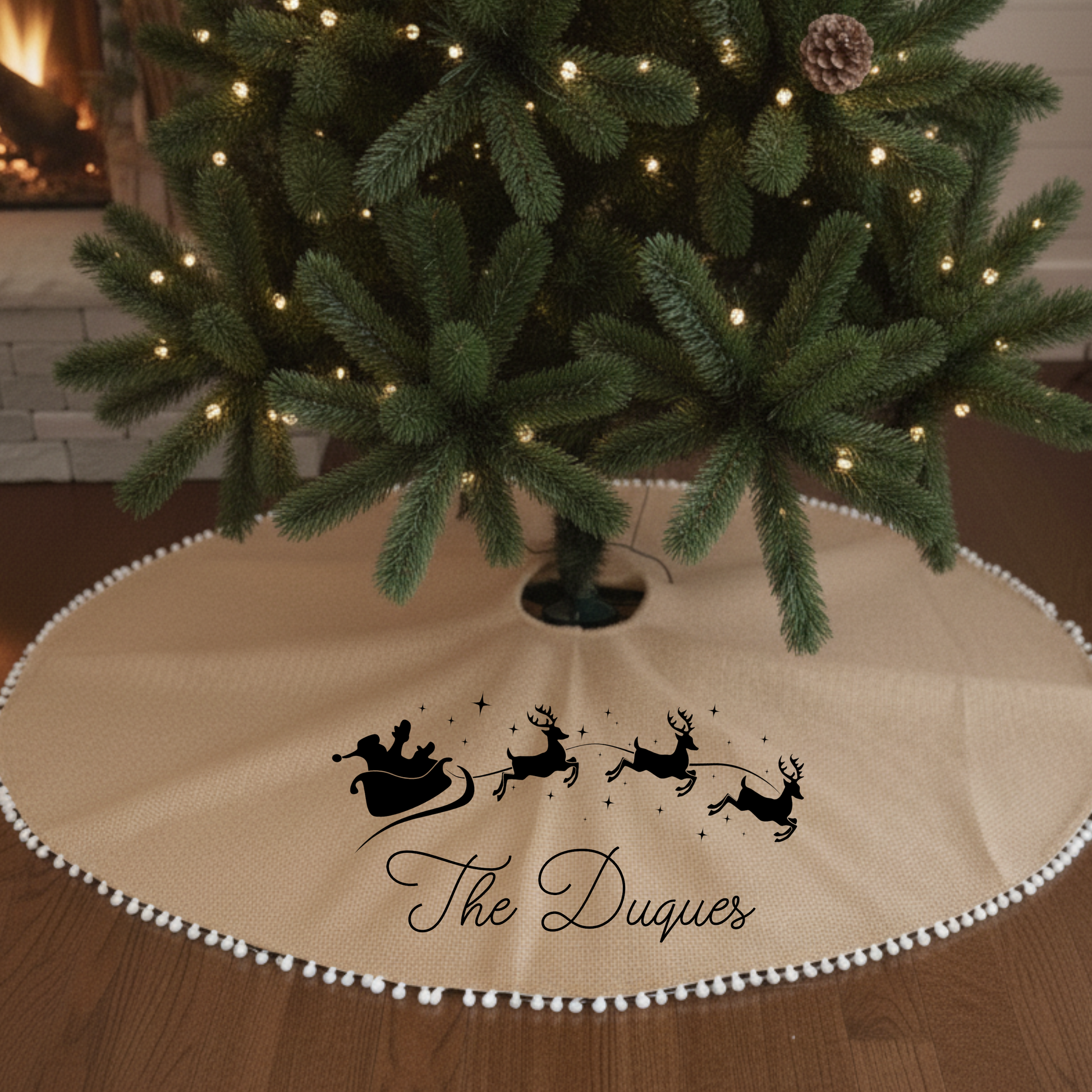 customized tree skirts made in Canada