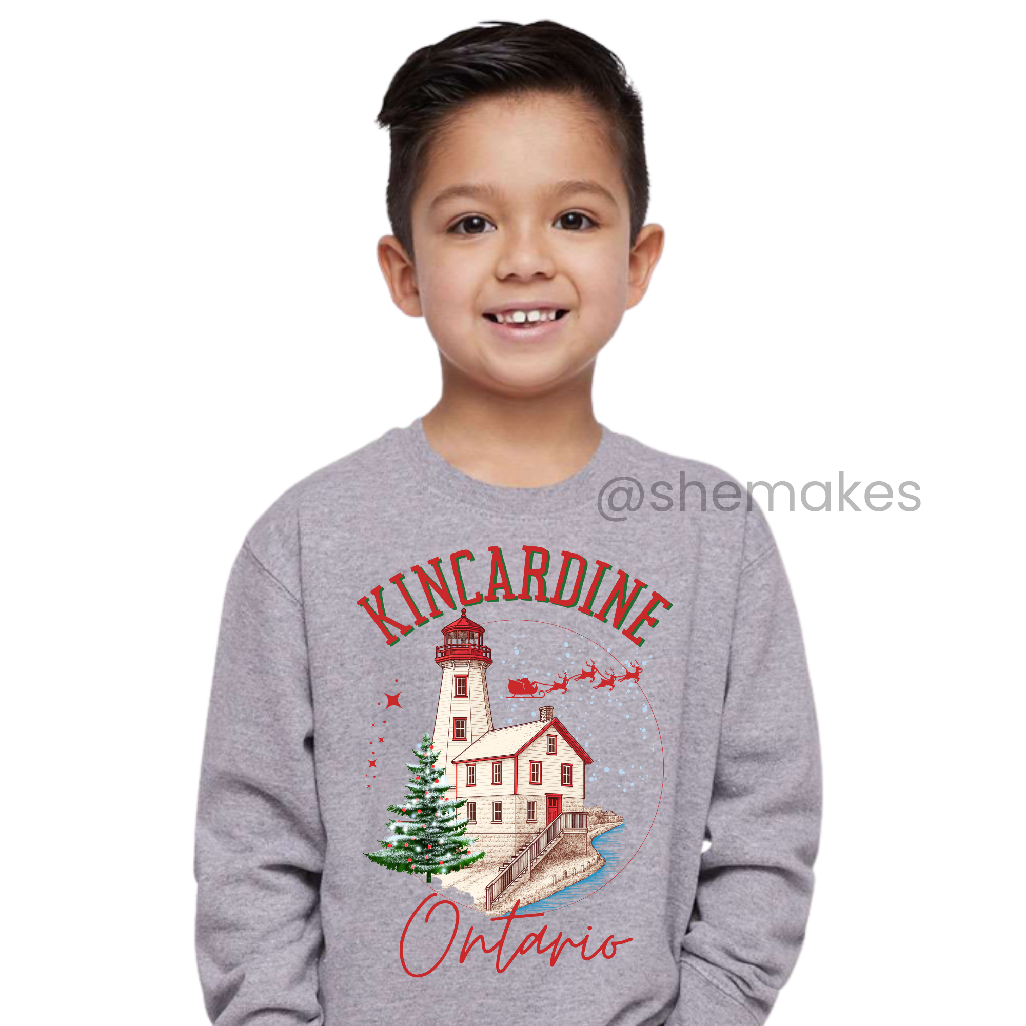 YOUTH Crewneck - Kincardine Christmas Eve