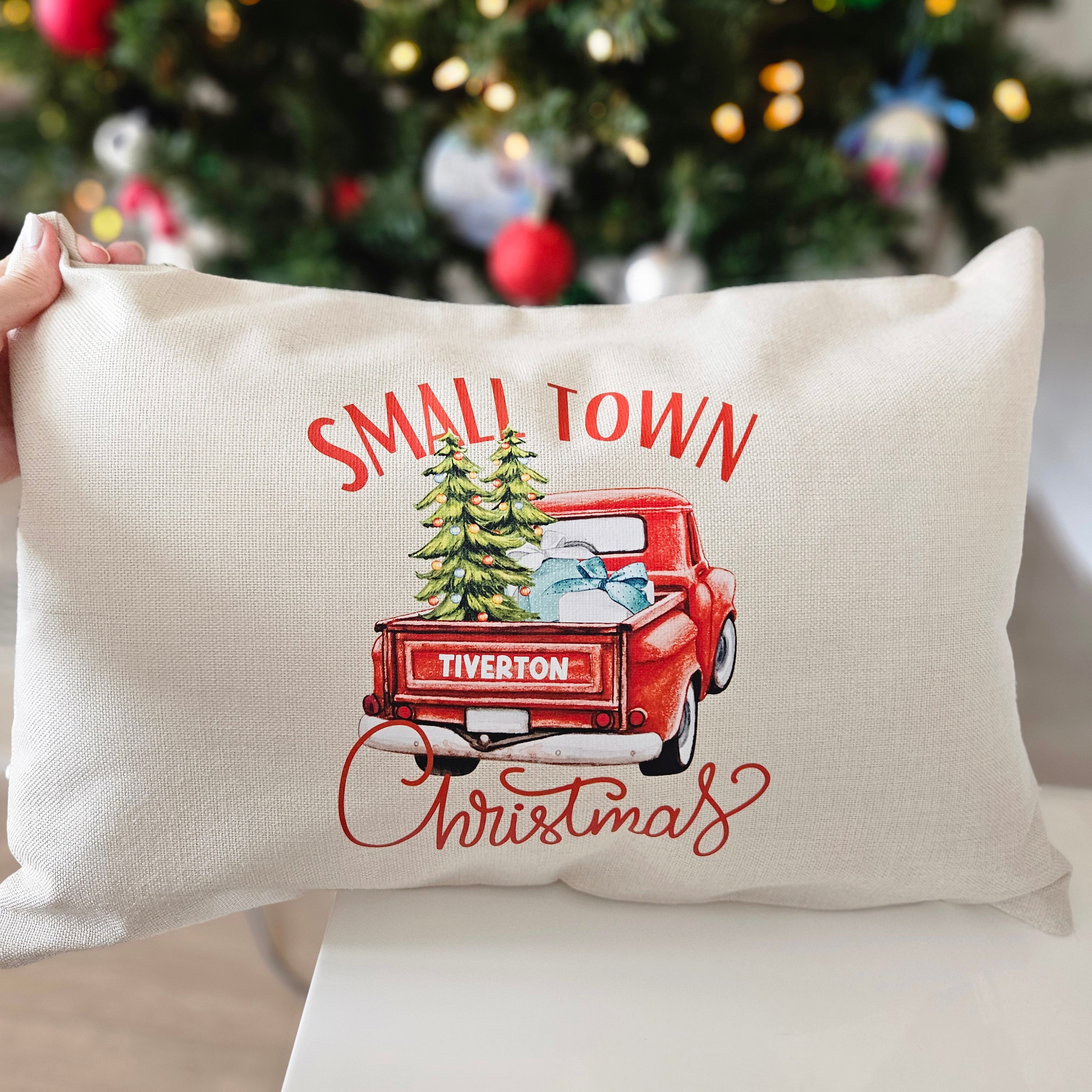 Tiverton Christmas Pillow