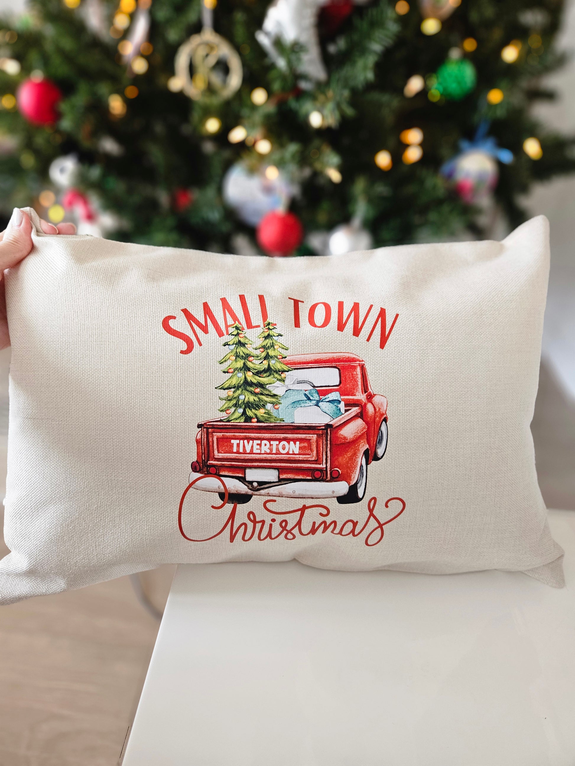 Tiverton Christmas Pillow