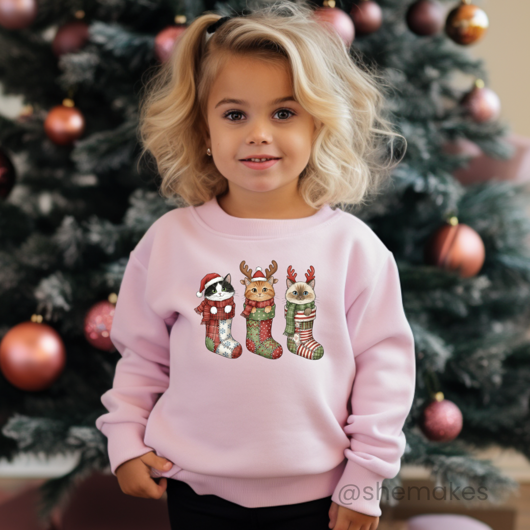 Patchwork Paws - Toddler Crewneck
