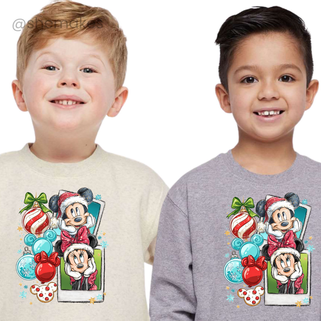 Little Blue Cocoa Monster - Toddler Crewneck