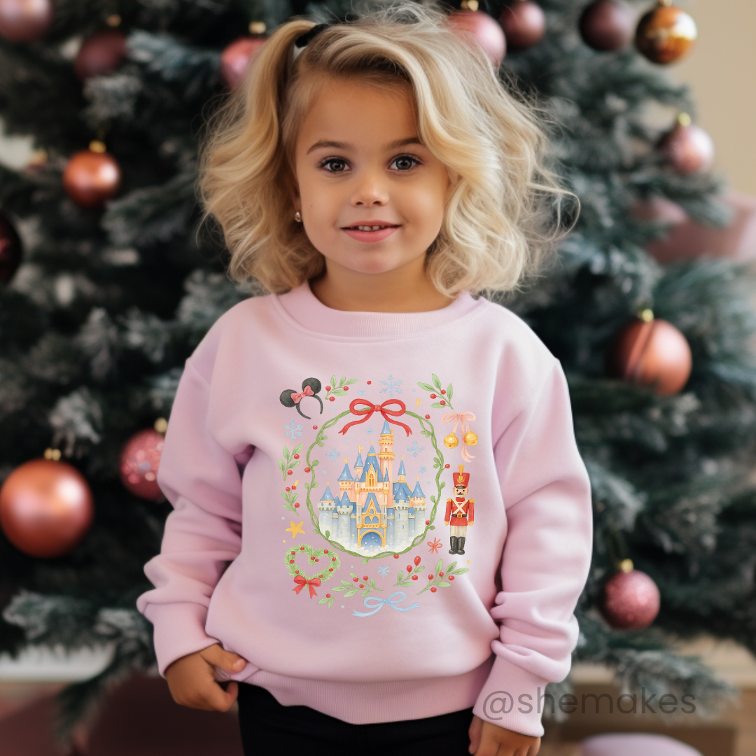 A Merry Fairytale Christmas - Toddler Crewneck