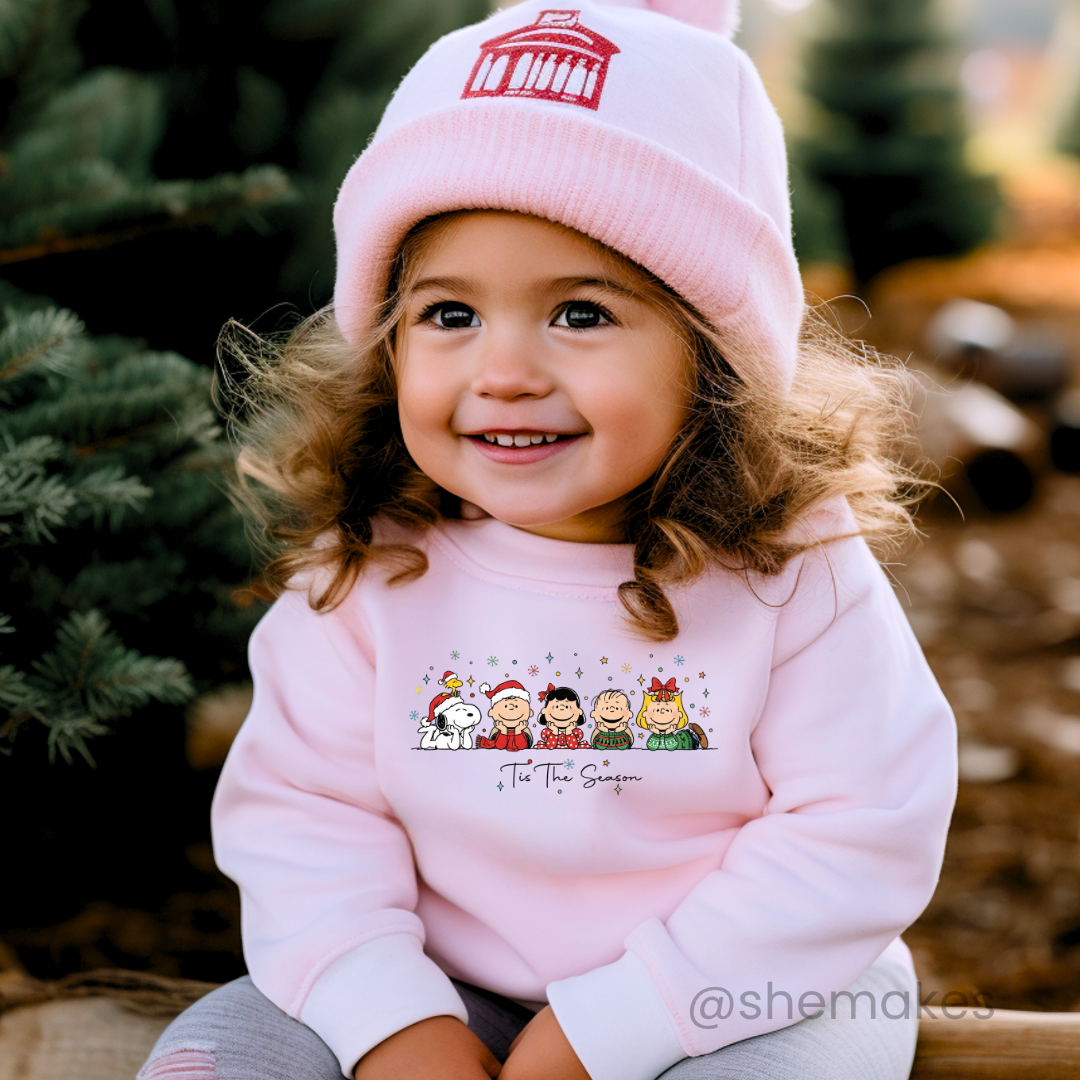 The Christmas Lineup - Toddler Crewneck