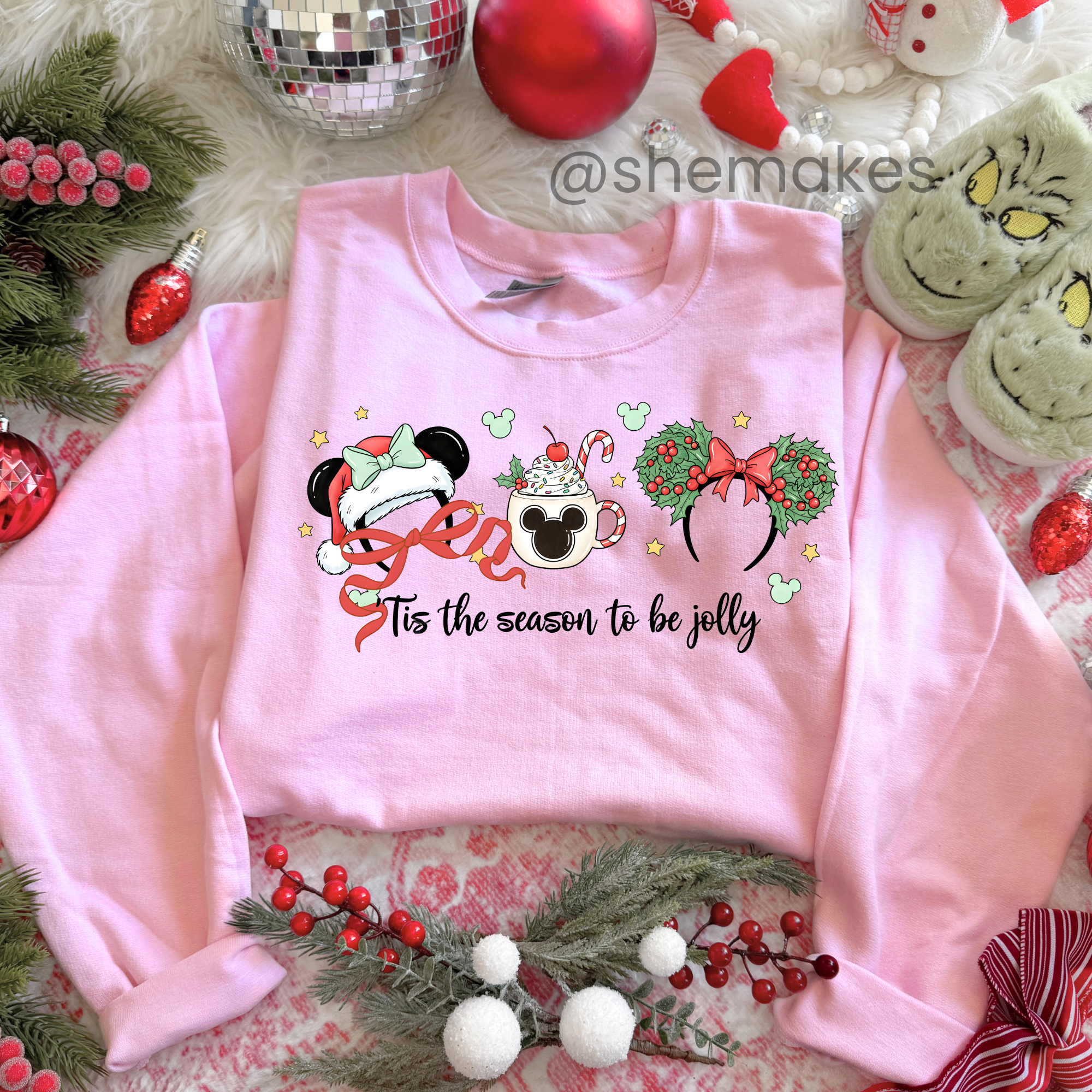 Tis The Season To Be Jolly - Adult Crewneck