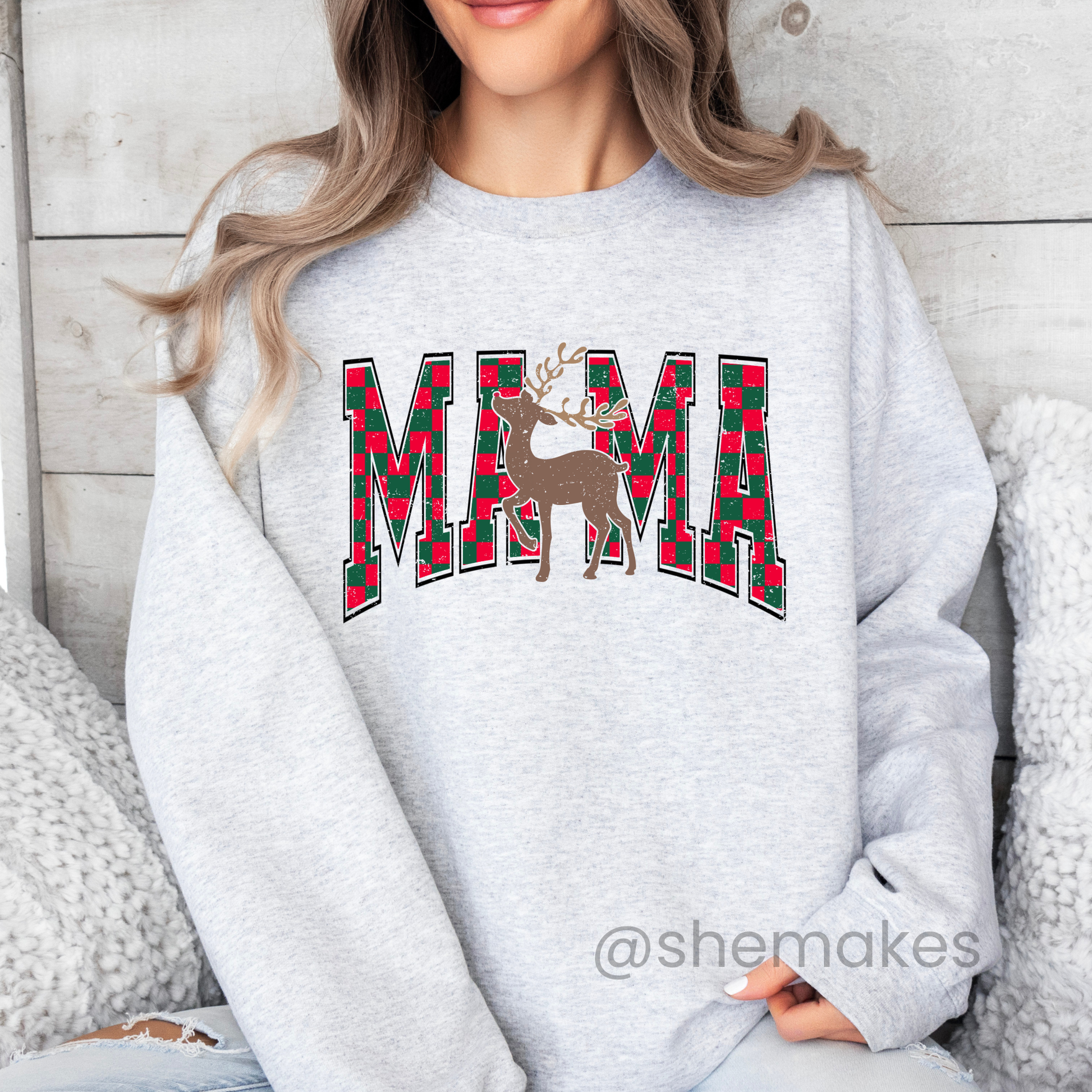 Reindeer Mama - Adult Crewneck