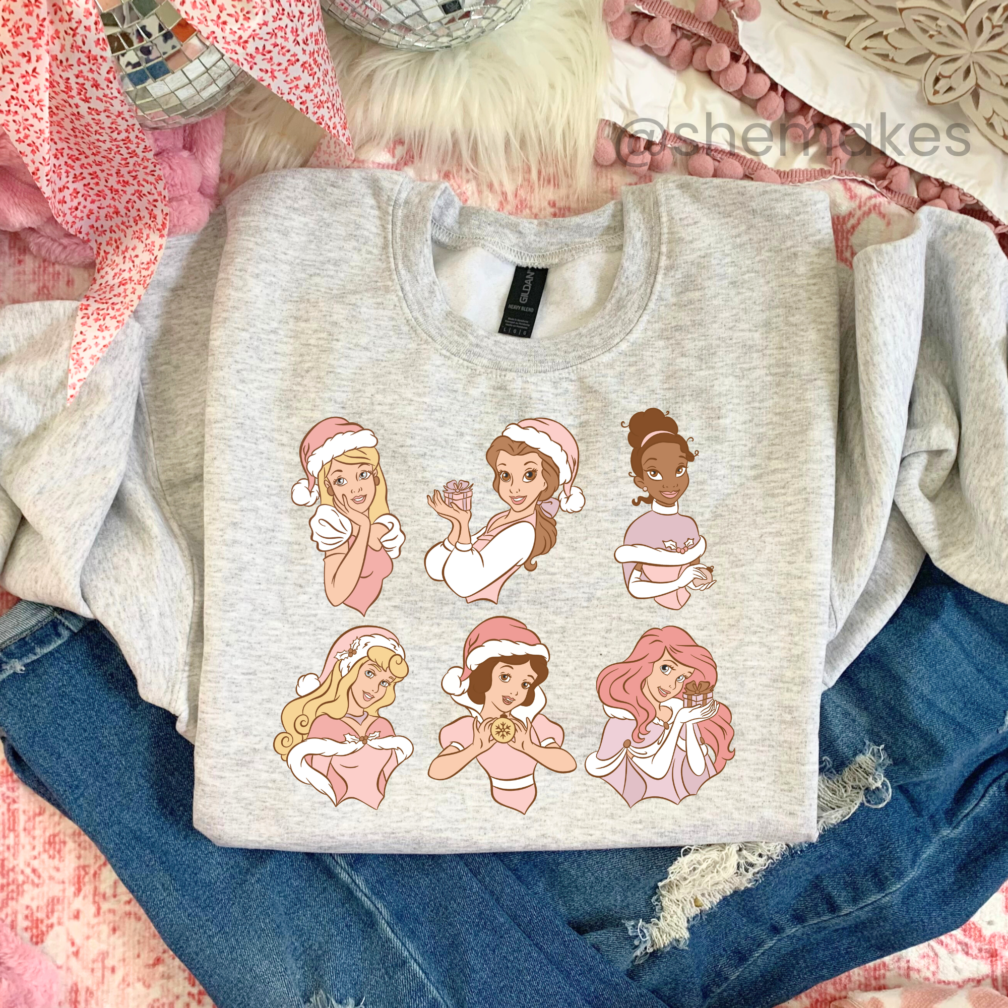Christmas Princesses - Adult Crewneck