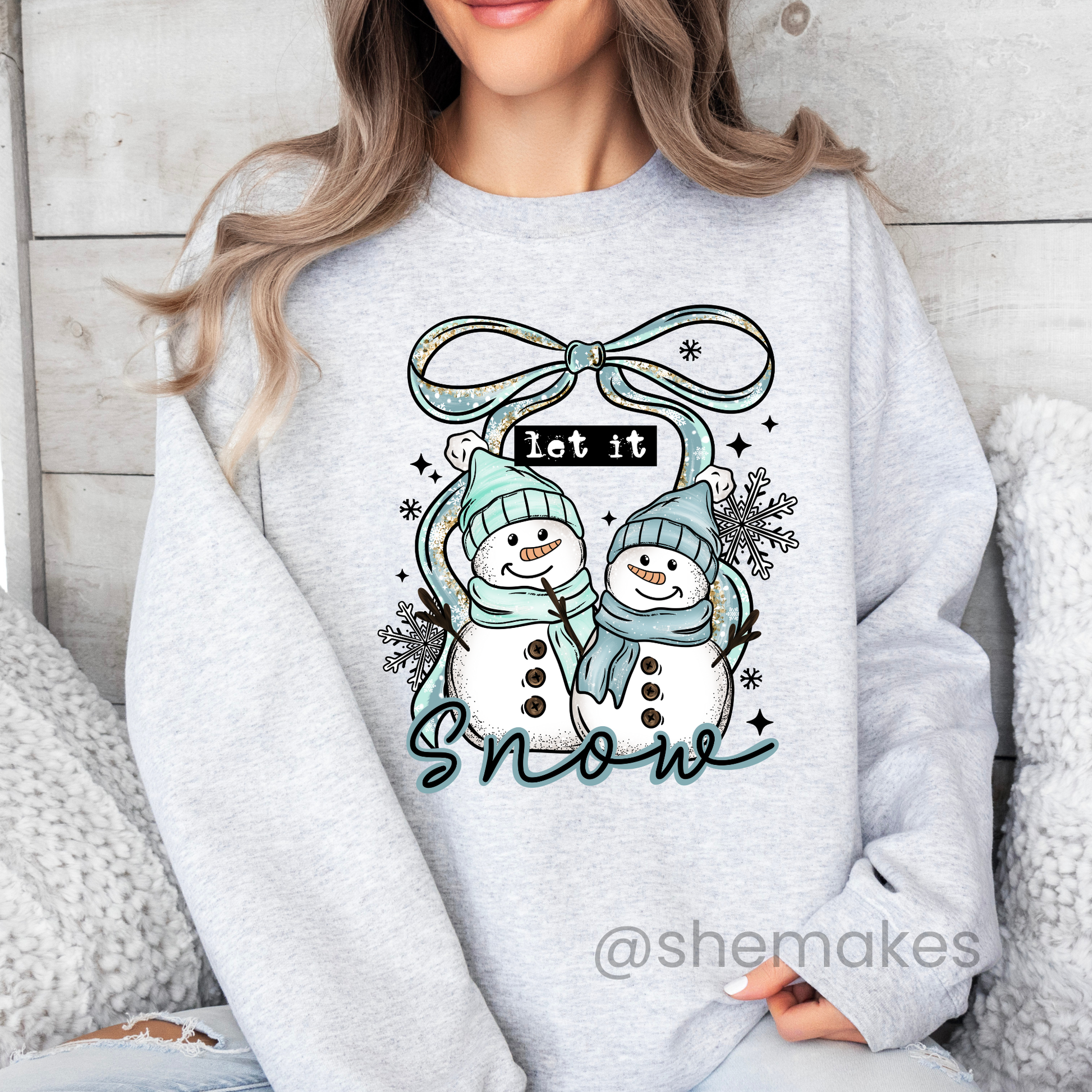 Let It Snow - Adult Crewneck