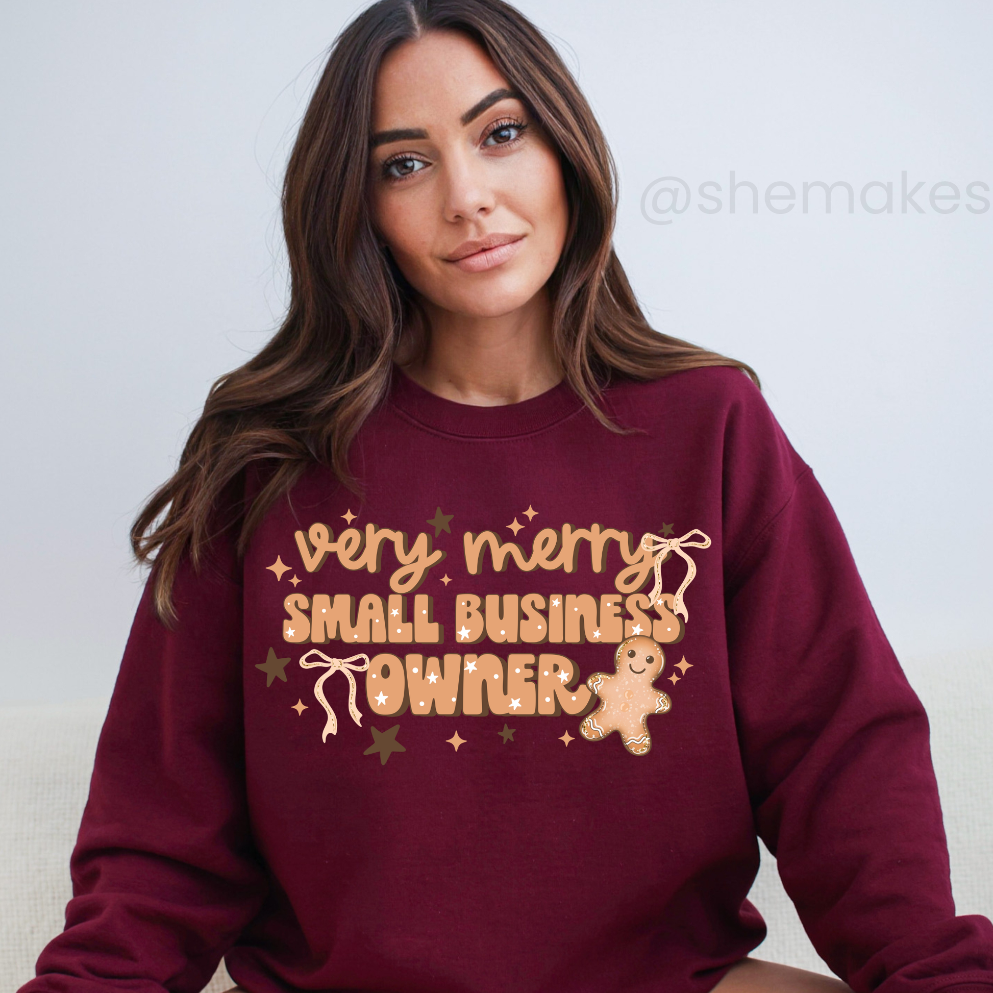 Very Merry Small Business Owner - Adult Crewneck