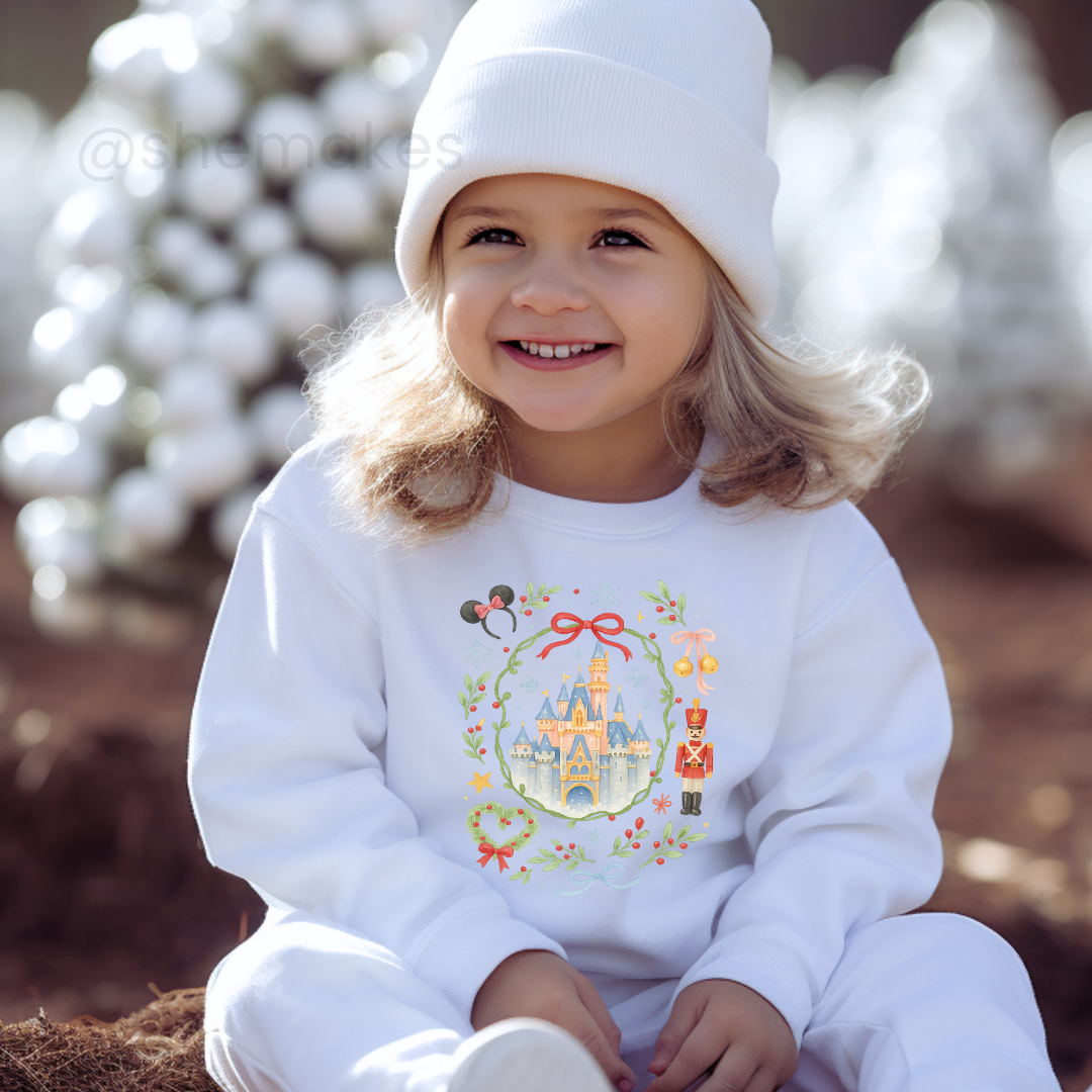 A Merry Fairytale Christmas - Youth Crewneck