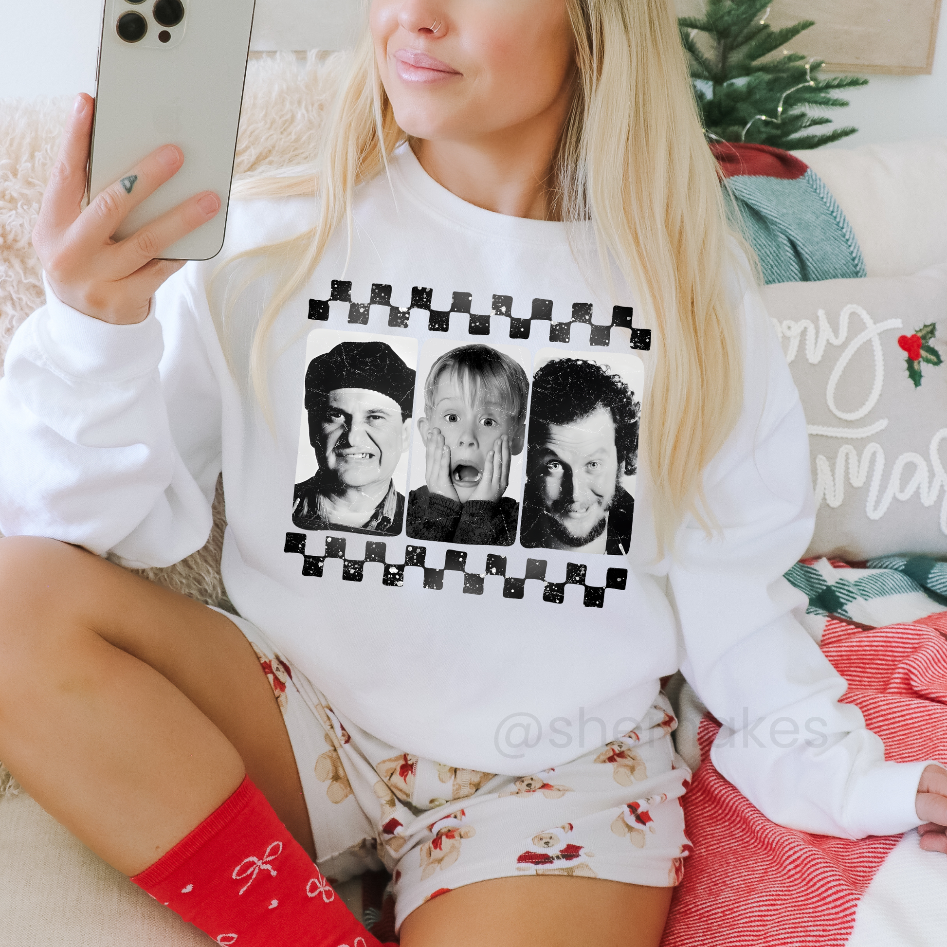 Alone on Christmas - Adult Crewneck