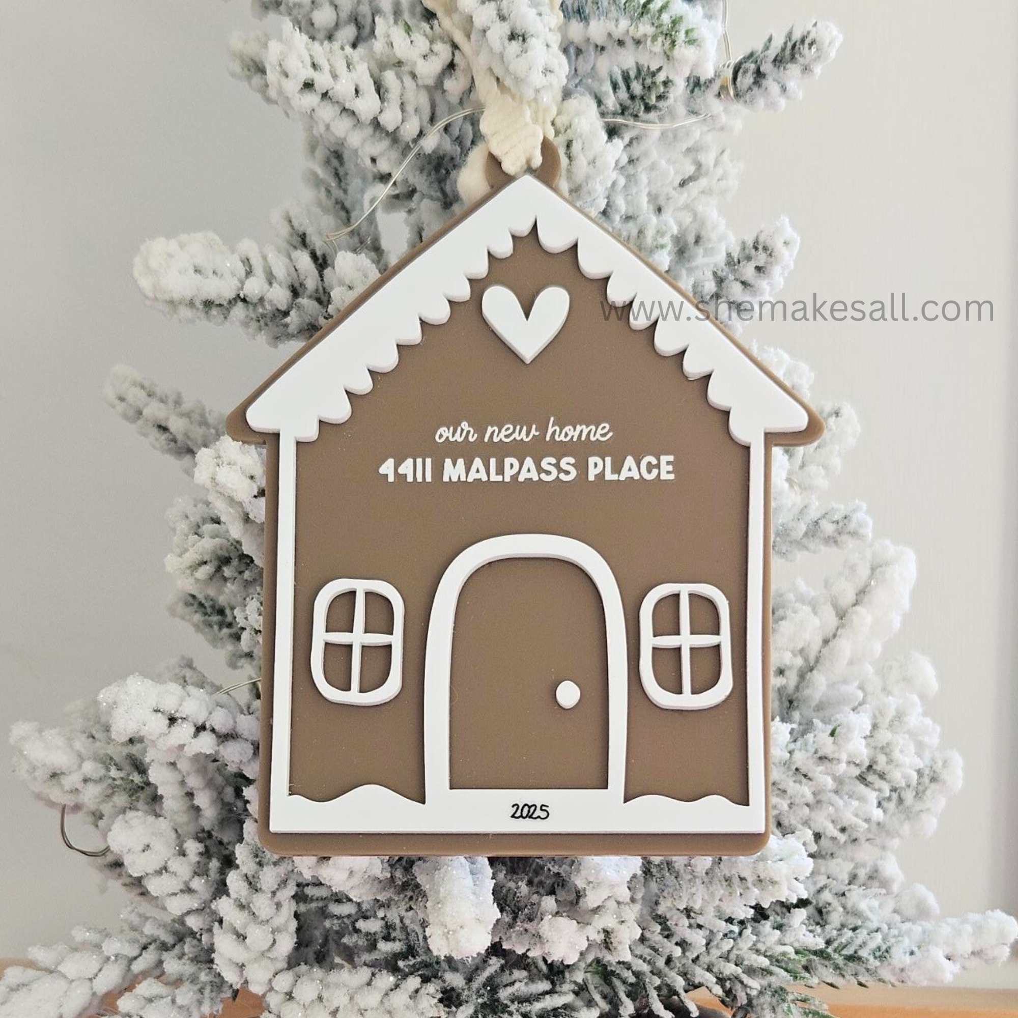 Gingerbread House Ornament